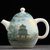 Чайник 170мл "Пагода", фарфор из Цзиндечжэнь (401855)- Чайник 170мл "Пагода", фарфор из Цзиндечжэнь (401855)-