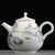 Чайник 190мл "Джонка", фарфор из Цзиндечжэнь (401856)- Чайник 190мл "Джонка", фарфор из Цзиндечжэнь (401856)-