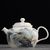 Чайник 140мл "Беседка в горах", фарфор из Цзиндечжэнь (401870)- Чайник 140мл "Беседка в горах", фарфор из Цзиндечжэнь (401870)-