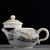 Чайник 180мл "Мостик", фарфор из Цзиндечжэнь (401878)-фотография 2
