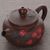 Чайник 70мл "Гунчунь - цветущая слива", цзяньшуйская керамика (790632)-фотография 4