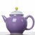 Чайник 135мл "Цветок", фарфор (77209)-