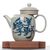 Чайник 145мл "Каллиграфия", техника Фангу цинхуа (77241)-фотография 2