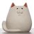 Фигурка "Котик", исинская глина (61334)-