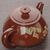 Чайник 100мл "Цветы", цзяньшуйская керамика (790704)-фотография 6