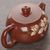 Чайник 100мл "Лотосы", цзяньшуйская керамика (790708)-фотография 7