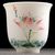 Пиала 110мл "Цветок лотоса", роспись, сушао янчжиюй фарфор (53861)-
