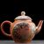 Чайник 134мл "Лягушка", дровяной обжиг, керамика (77303)-