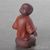 Фигурка "Маленький монах", исинская глина (61102)-фотография 2