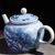 Чайник 300мл "Пейзаж", роспись фангу цинхуа, Цзиндэчжэнь (77193)-фотография 8