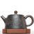 Чайник 175мл "Город", исинская глина, мастер Вэй Хайянь (79656)-