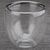 Пиала 75мл, двойная стенка, стекло (52038)-фотография 3