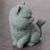 Фигурка "Кот", зелёный песчаник (61454)-фотография 6