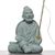 Фигурка "Рыбак", зелёный песчаник (61463)-фотография 7