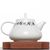 Чайник 115мл "Поэт Ли Бо", костяной фарфор из Чаочжоу (77369)-фотография 2