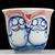 Пиала 130мл "Мультяшная", уцай, фарфор из Цзиндечжень (404180)-