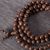 Четки 108 бусин, 8мм,  венге (99112)-фотография 4