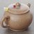 Чайник 180мл "Шуйпин с плоской крышкой", исинская глина (7900168)-фотография 5