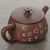 Чайник 225мл "Каллиграфия", цзяньшуйская керамика (791409)-фотография 5