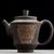 Чайник 200мл "Бронзовые маски", цзяньшуйская керамика, мастер Гу Цзингуан (791446)-
