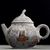 Чайник 145мл "Пещерный храм", цзиндэчжэньский фарфор (404808)-